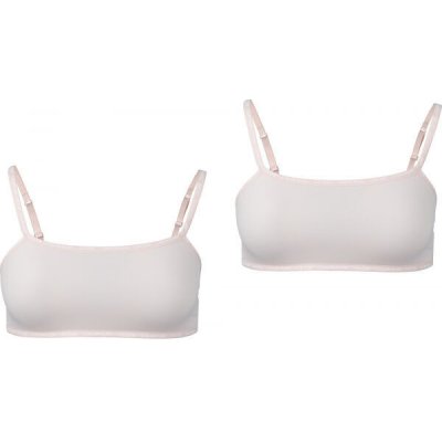 Calvin Klein UNLINED BRALETTE 2PK bílá – Zboží Mobilmania