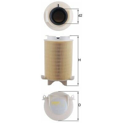 KNECHT Vzduchový filtr LX1566 – Hledejceny.cz