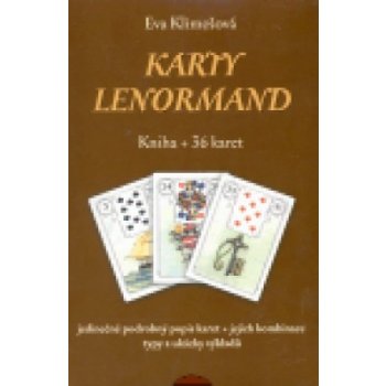 Karty Lenormand -- Kniha + 36 karet - Klimešová Eva