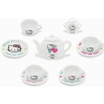 Smoby porcelánová čajová souprava Hello Kitty 12dílná z kvalitního porcelánu – Zboží Mobilmania