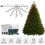 Chomik Světelný hvězdicový řetěz 480 LED, 16x3m, barevný – Hledejceny.cz