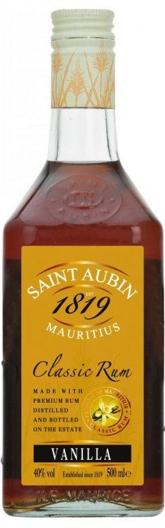 Saint Aubin Vanille 40% 0,7 l (holá láhev)
