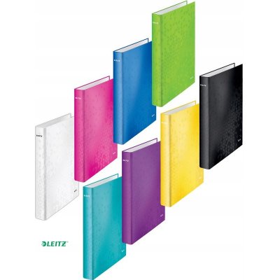 Leitz Kroužkový pořadač WOW A4+ 4DR 25mm žlutý 42420016 – Zboží Živě