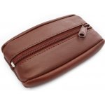 Klíčenka Tmavě hnědá kožená se zipovou kapsou 619 2418 44 – Hledejceny.cz