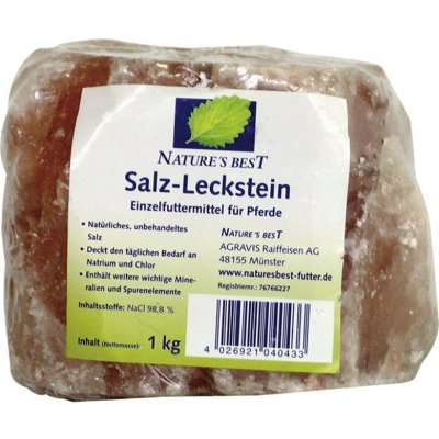 Nature's Best Salz-Leckstein Himalaya 1 kg – Hledejceny.cz