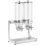 Royal Catering Dávkovač na cereálie - 2 x 3,5 l - 2 nádoby RCCS-3.5LSS2 – Sleviste.cz