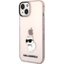 Pouzdro Karl Lagerfeld IML Choupette NFT iPhone 14 růžové