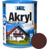 Univerzální barva Het Akryl mat 0,7 kg hnědá tmavá