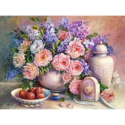 Gaira Diamantové malování Kytice D9664 – Sleviste.cz