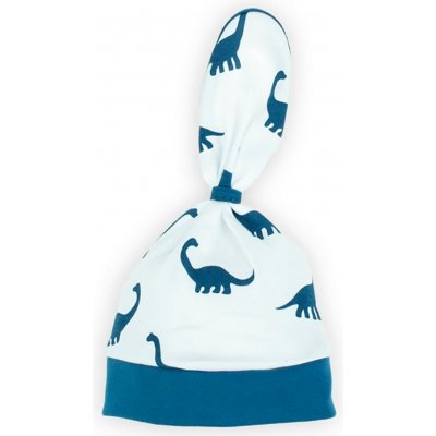 Kojenecká bavlněná čepička Nicol Ivo modrá – Zboží Dáma