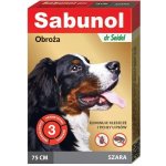 Sabunol Obojek na parazity Sabunol Obojek na parazity 75 cm šedý 40 g 0,1 ml – Hledejceny.cz