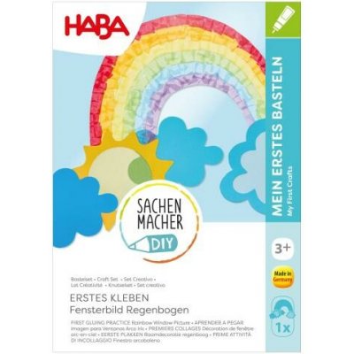 Haba Kreatívna sada Lepenie obrázok na okno Dúha – Hledejceny.cz