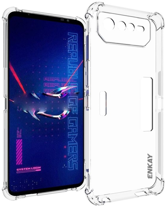 Pouzdro ENKAY AIRBAG Extra odolné Asus Rog Phone 6 Pro průhledné