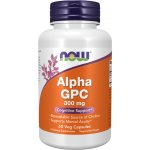 Now Foods Alpha GPC 300 mg x 60 rostlinných kapslí – Zboží Mobilmania