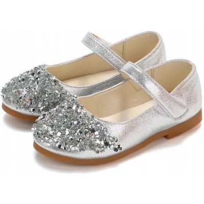 Lesklé střevíčky balerínky návštěvní botičky pro dívku – Zbozi.Blesk.cz