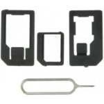 ALIGATOR Adaptér pro nano a microSIM karty + jehla 186158 – Hledejceny.cz