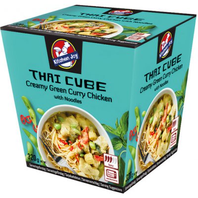 Thai Cube Creamy Green Curry nudle 320 g – Zboží Dáma