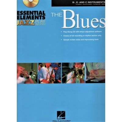 Essential Elements The BLUES + CD všechny nástroje C, Bb, Eb a C nástroje v basovém klíči – Zbozi.Blesk.cz