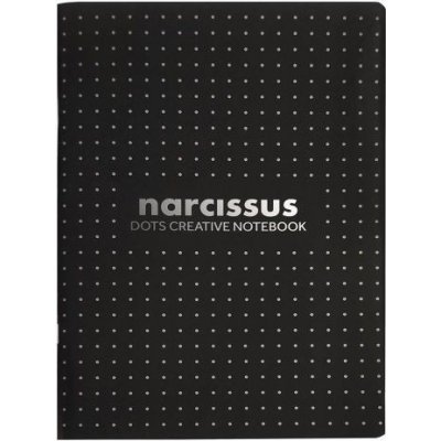 Narcis sešit DOTS A4 60l 80g černý – Sleviste.cz