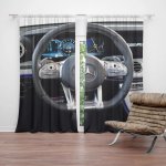Sablio Závěs AMG interiér: 2ks 140x250cm – Hledejceny.cz