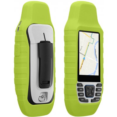 Silikonové pouzdro pro Garmin GPSMAP 79S / GPSMAP 79SC kwmobile - protiskluzový venkovní obal neonově žlutá | Zboží Auto