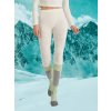 Dámské spodky Falke Women 3/4 Tights Wool-Tech off-white