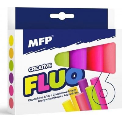 MFP paper křída na chodníková kulatá fluo 6ks – Hledejceny.cz