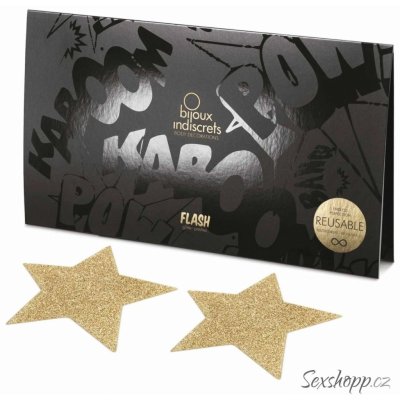 Bijoux Indiscrets - ozdoby Flash Star Gold – Zbozi.Blesk.cz