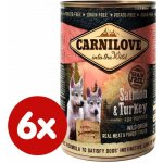 Carnilove Wild Meat Salmon & Turkey Puppies 6 x 400 g – Zbozi.Blesk.cz