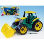 Lena Traktor se lžící zeleno žlutý 62 cm na písek – Sleviste.cz