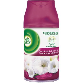 Air Wick FreshMatic Jemný satén a měsíční lílie, náhradní náplň pro strojek, 250 ml