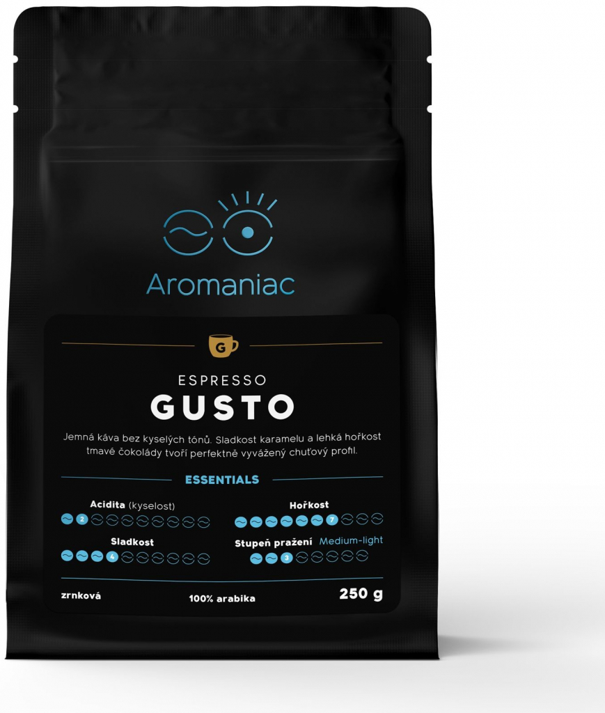 Aromaniac Espresso Gusto 250 g