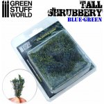 Dekorace Green Stuff World Tall Shrubbery: Blue Green – Zboží Živě