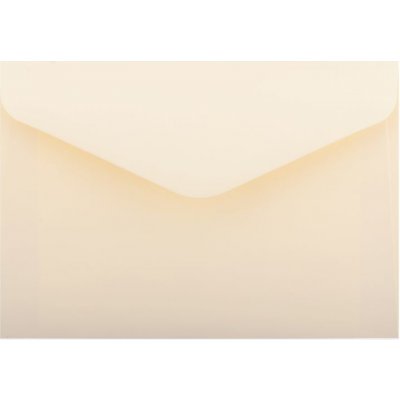 Obálka C6 130g 114x162mm hladká, tmavě krémová – Zboží Živě