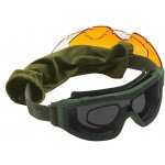 Brýle Swiss Eye taktické uzavřené F-Tac včetně výměných skel a RX clipu zelené – Sleviste.cz