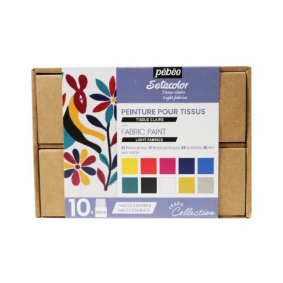 Setacolor Light fabrics sada 10 barev na textil (průhledné) – Zboží Dáma