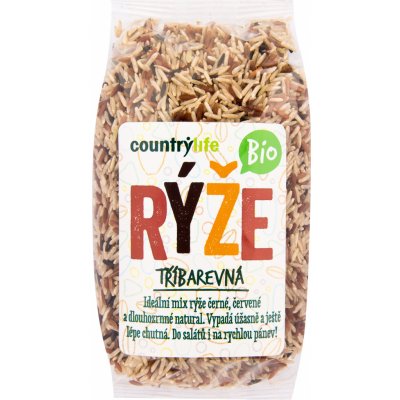 Country Life Rýže tříbarevná natural 0,5 kg – Zboží Mobilmania
