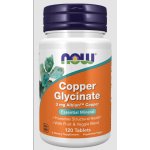 NOW Foods Měď glycinát 3 mg 120 tablet – Hledejceny.cz
