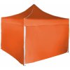 Zahradní stan a altán Expodum Nůžkový stan 3x3m hliníkový 4 boční plachty Oranžová