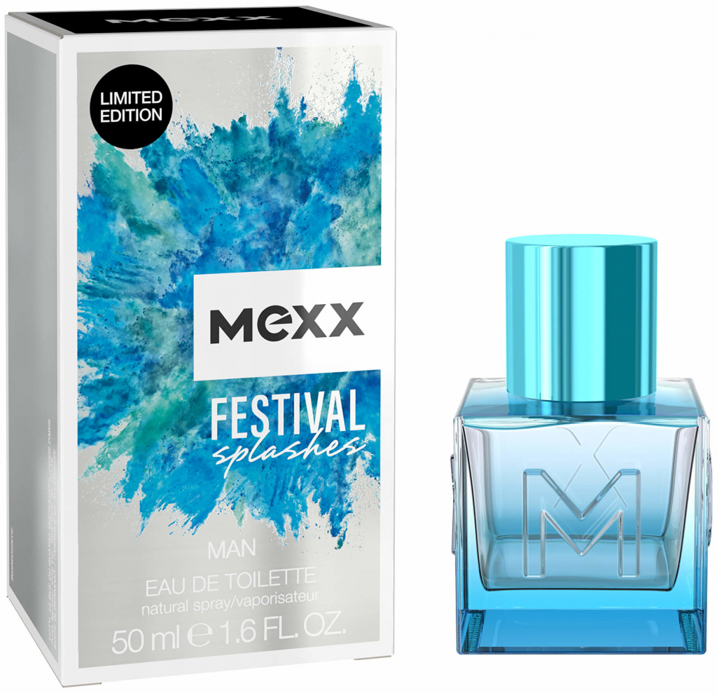 Mexx Festival Splashes Man toaletní voda pánská 50 ml tester