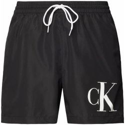 Calvin Klein plavkové šortky černé