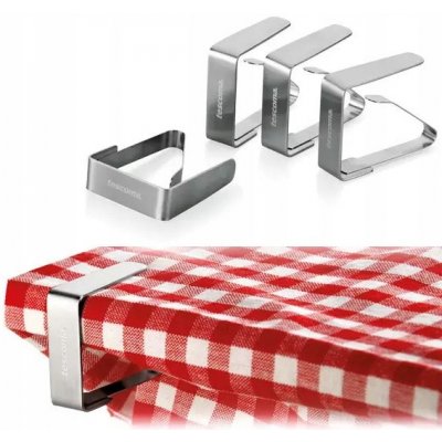 Tescoma Spona na ubrus nerezová Presto 4 ks – Zboží Dáma