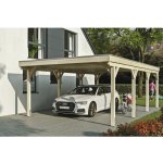 SKAN HOLZ Přístřešek na auto Grunewald 427 x 796 cm přírodní – HobbyKompas.cz