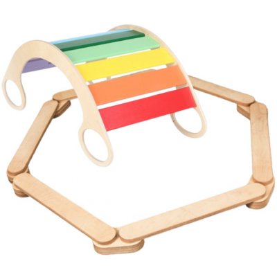 Tuktuk Montessori set WD03-WD14 - balanční kladina a houpačka 5v1 – Hledejceny.cz