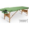Masážní stůl a židle Tandem Basic-2 skládací masážní lehátko zelená 195 x 70 cm 13,1 kg