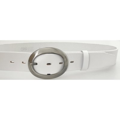 Penny Belts dámský kožený opasek č. 11800 bílý – Zbozi.Blesk.cz