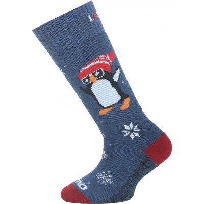 Lasting dětské merino lyžařské ponožky SJE modré – Hledejceny.cz