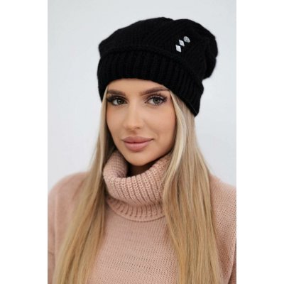 Fashionweek Dámská zimní čepice K395 Černá – Hledejceny.cz