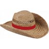 Klobouk Printwear Reklamní pásek na klobouk na potisk červená