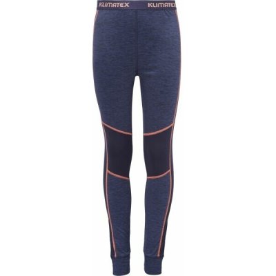 Klimatex FJORD Dětské funkční termo spodky, tmavě modrá – Zboží Dáma